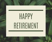 Happy Retirement Guest Book (Hardcover)