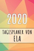 2020 Tagesplaner von Ela