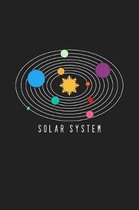 Solar System: 120 Blank Lined Page Softcover Notes Journal - College Ruled Composition Notebook - 6x9 Blank Line - Space Lovers Gift