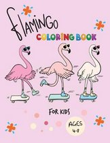 Flamingo Coloring Book for kids Ages 4-8