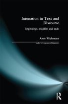 Studies in Language and Linguistics- Intonation in Text and Discourse