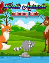 Forest Animals coloring book