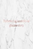 Diabetes log book Blood glucose diary