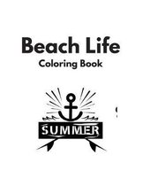 Beach Life Coloring Book