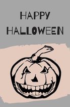 Happy Halloween: Evil Pumpkin Notebook