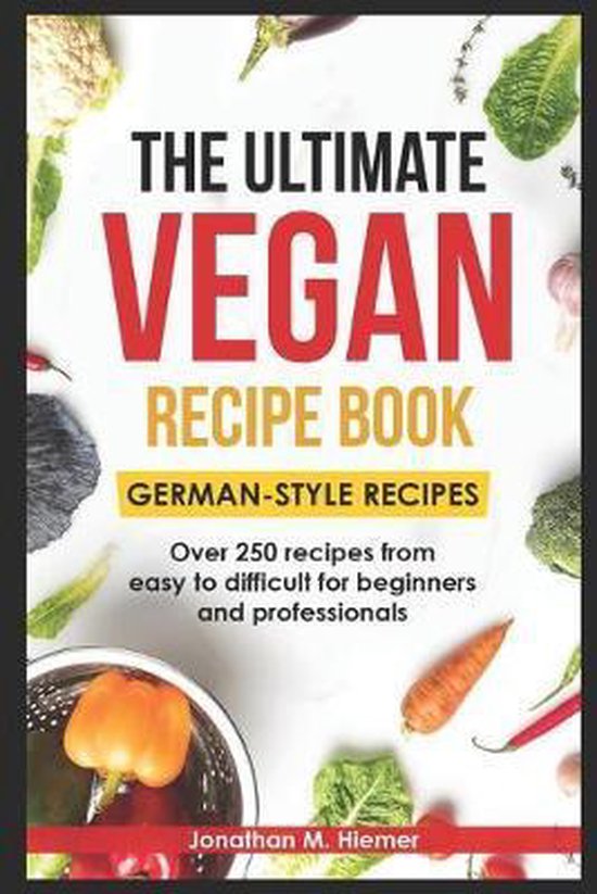 The Ultimate Vegan Recipe Book - German-Style Recipes - cover