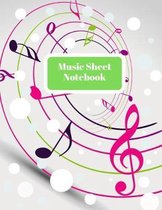 Music Sheet Notebook