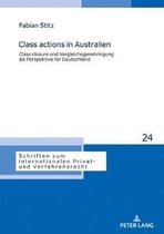 Schriften Zum Internationalen Privat- Und Verfahrensrecht- Class actions in Australien