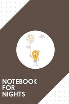 Notebook for Nights: Dotted Journal with light bulb switch on the moon Design - Cool Gift for a friend or family who loves light presents!