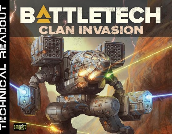 Afbeelding van het spel Battletech Technical Readout Clan Invasion - EN