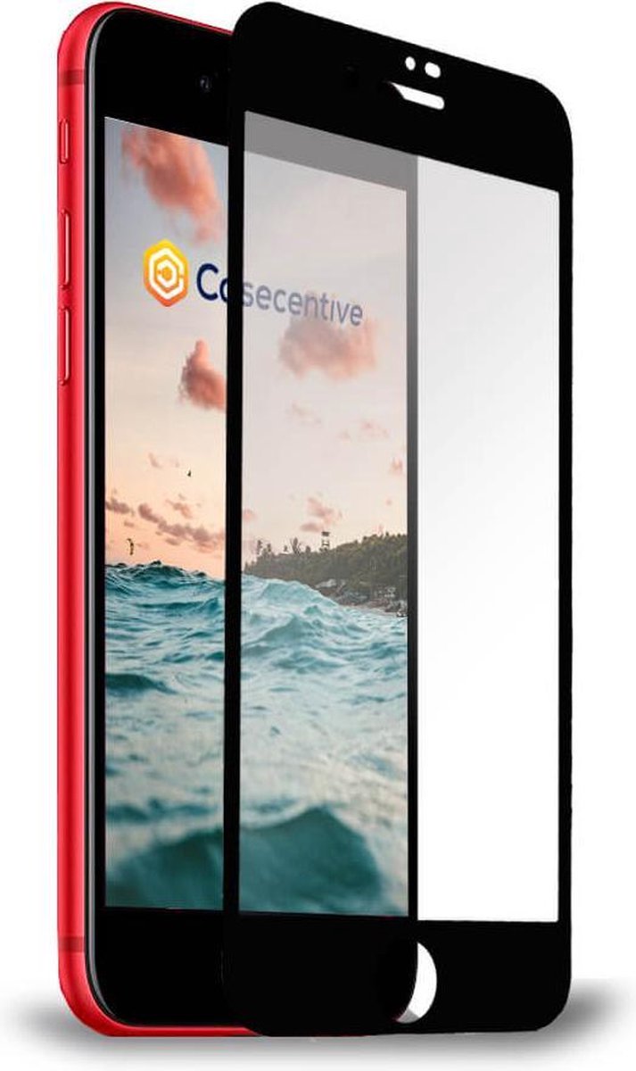 Casecentive Glass Screenprotector 3D full cover - Glasplaatje - iPhone SE 2020