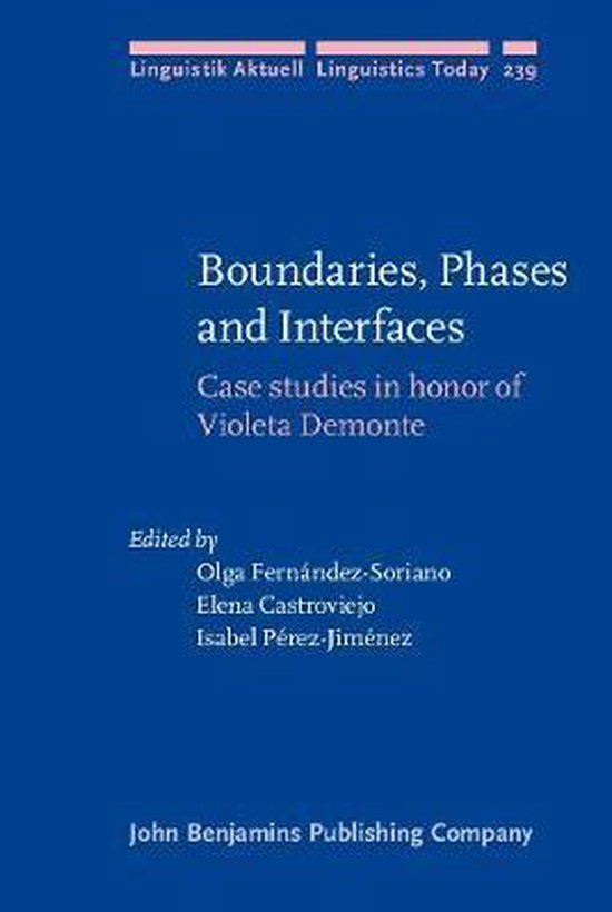 Boundaries, Phases and Interfaces 9789027257222 Boeken