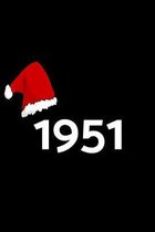 1951: Gym Weightlifting Diary 6'' x 9'' 117 pages