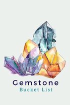Gemstone Bucket List: Novelty Bucket List Themed Notebook