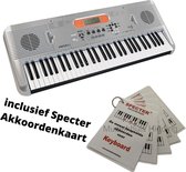 Medeli M5 - Keyboard - Grijs Met Handige Akkoordenkaart