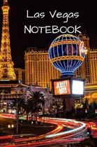 Las Vegas Notebook: A cool Las Vegas Photo Cover Notebook - Journal - Planner - Diary - Travel Notebook - 6x9 - 120 Pages - Wide Ruled Lin