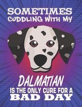 Sometimes Cuddling With My Dalmatian Is The Only Cure For A Bad Day