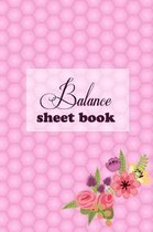 Balance Sheet Book: Balance Sheet Book