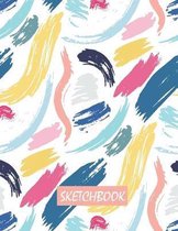Sketch Book: Large Notebook 8.5'' X 11'' for Artist Practice Drawing, Paint, Write, Creative Doodling or Sketching