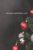 Holiday Shopping Lists