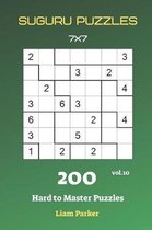 Suguru Puzzles - 200 Hard to Master Puzzles 7x7 vol.10