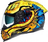 Nexx SX.100R Abisal Yellow Blue Full Face Helmet S