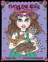 Crazy Cat Girls: Crazy Cat Girls Coloring Book by Deborah Muller. Over 35 pages of fun, cute and crazy cats and girls to color.