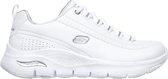 Skechers Arch Fit - Citi Drive Dames Sneakers - White/Silver - Maat 36
