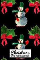 Christmas Card Address Book: A 6 Year List Organizer Book