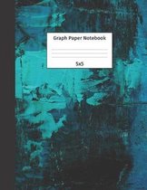Graph Paper Notebook 5x5: Quad Ruled 5 Squares Per Inch Grid Paper. Math and Science Composition Notebook for Students and Teachers. Perfect for