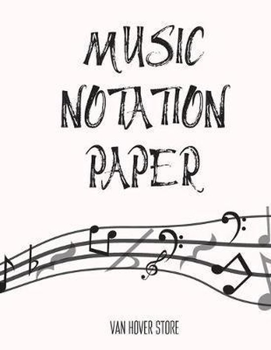 Music Notation Paper Blank Sheet Music Standard Manuscript Paper