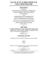 H.R. 4272, an act to amend chapter 15 of Title 5, United States Code
