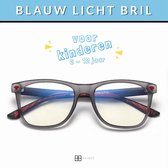 BB SELECT®| Anti blauw licht filter bril kinderen | 6 tot 12 jaar | unisex |zowel jongens als meisjes |anti blauwlicht zonder sterkte| blue blokker |computerbril met blauw licht fi