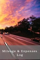 Mileage & Expenses Log: 6'' x 9'' log book for recording mileage and expenses for 375 trips