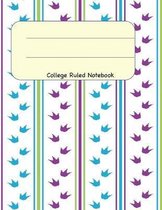 College Ruled Notebook: 8.5 x 11 Journal 100 Pages