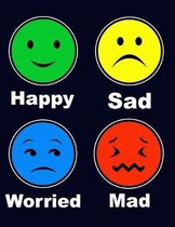 Happy Sad Worried Mad: 2020 Self Regulation Weekly/monthly Planner January to December