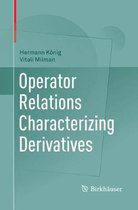 Operator Relations Characterizing Derivatives