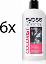 Syoss Conditioner Colorist - 6 x 400 ml - voordeelverpakking - voor gekleurd haar