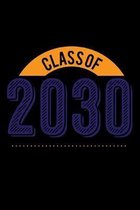 Class of 2030: A Journal, Notepad, or Diary to write down your thoughts. - 120 Page - 6x9 - College Ruled Journal - Writing Book, Per