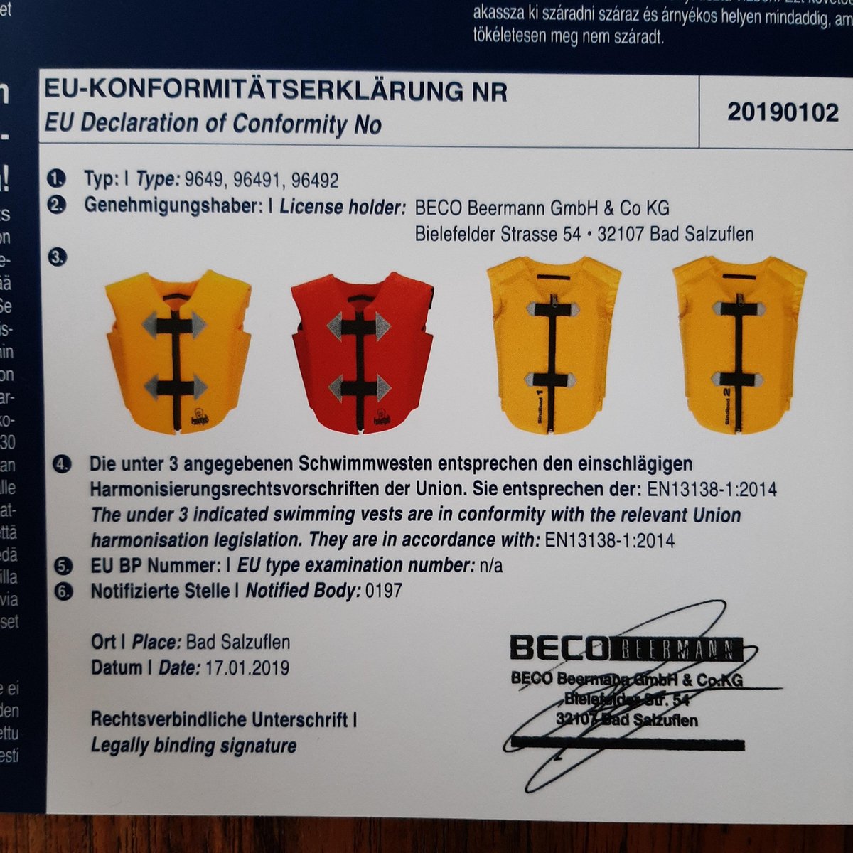 BECO Sindbad zwemvest - Drijfvest voor kinderen - 6 - 12 jaar - 60 kg — afbeelding 7