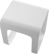 Diamond Line Buddy - Douchekrukje - Solid Surface - Mat Wit