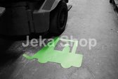 Heftruckpictogram voor vloermarkering, anti-slip Zwart  x  x
