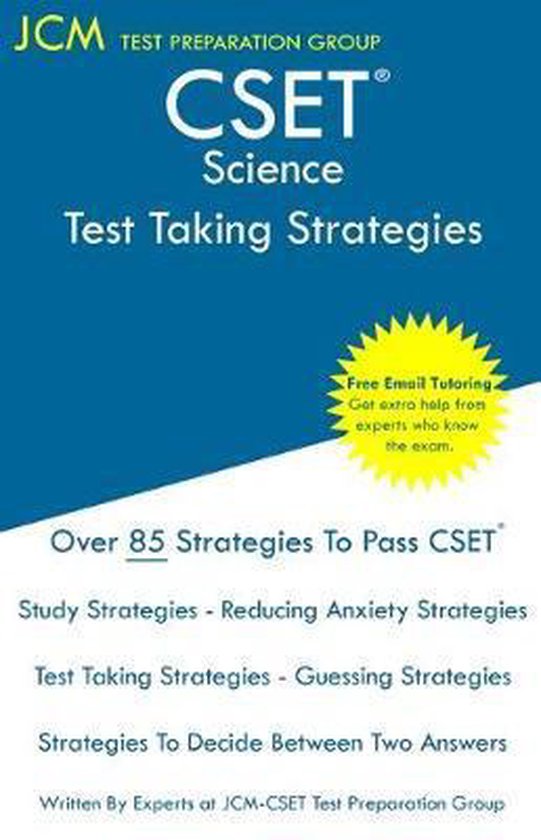 CSET Science - Test Taking Strategies - cover