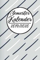 Semester Kalender 2019 / 2020: Semesterplaner 2019 2020 - Studienplaner A5, Semesterkalender, Timer, Uni Planer