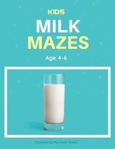 Kids Milk Mazes Age 4-6