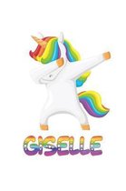 giselle: giselle 6x9 Journal Notebook Dabbing Unicorn Rainbow