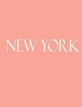 New York: Decorative Book to Stack Together on Coffee Tables, Bookshelves and Interior Design - Add Bookish Charm Decor to Your