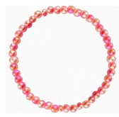 Kinder- Enkelbandje-Zooey- Roze- Parel- 16 cm- 4 tot 8 jaar- Enkel versiering- Enkel kettinkje- Bruidsmeisje