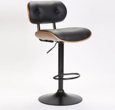 Design Meubel - Barkruk Ray Zwart