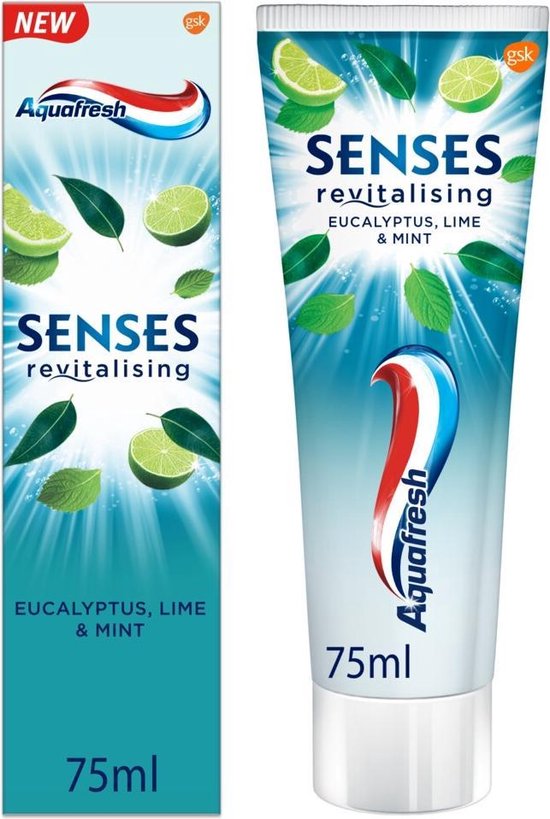 Aquafresh Tandpasta Senses Revitalising 75ml